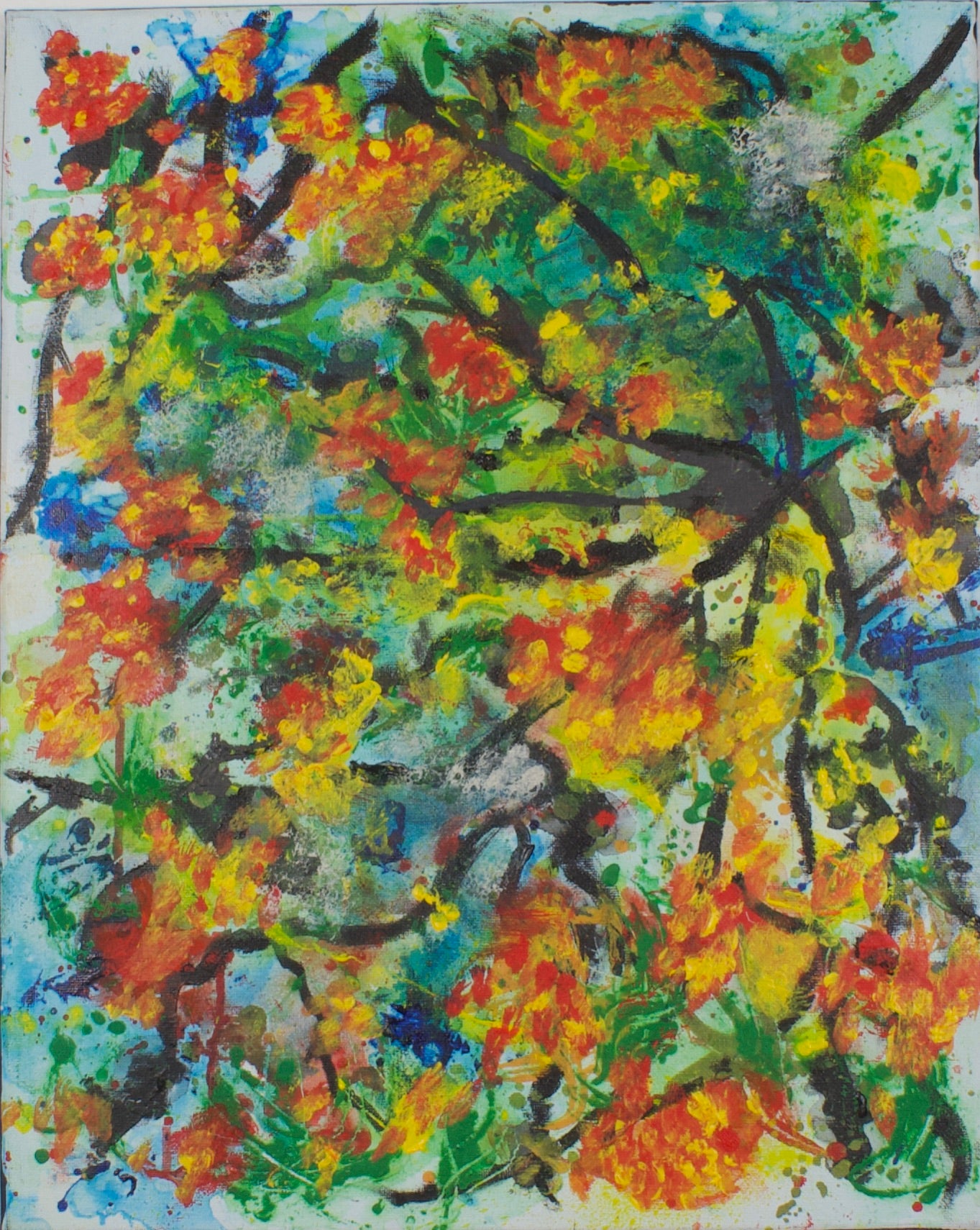 UNDER THE TREES CARD